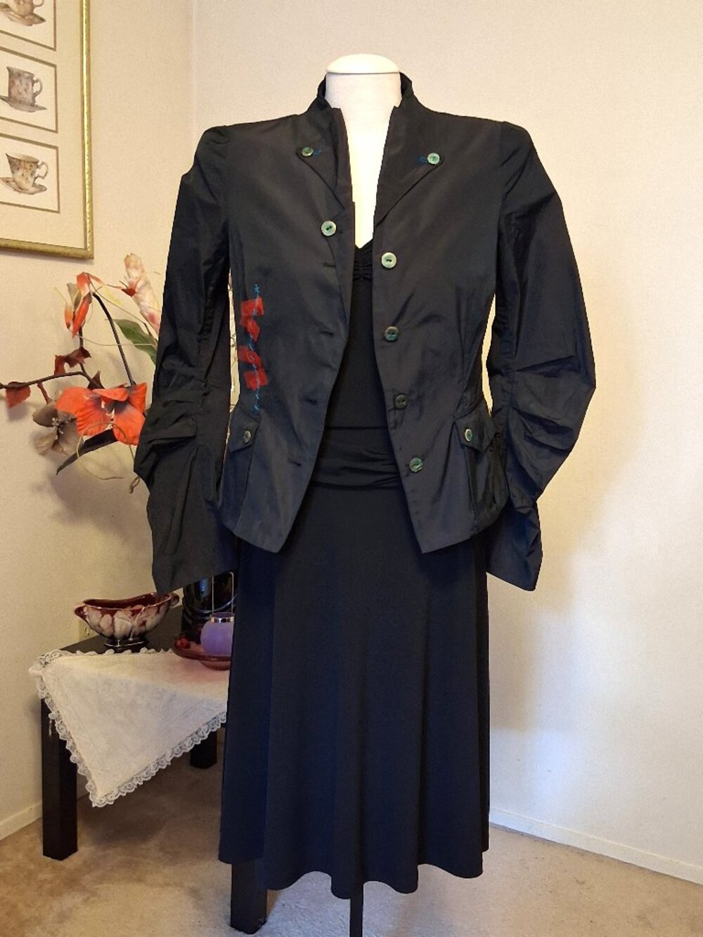 NWOT Aventures Des Toiles Tailored Jacket Workwear Luxury Designer Fashion M